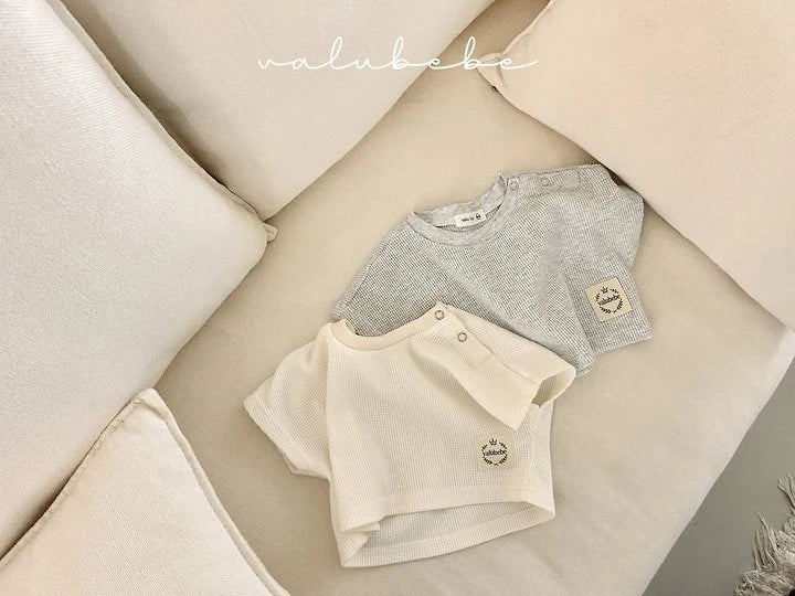 Crople Drop T-Shirts [White Melange/6m]