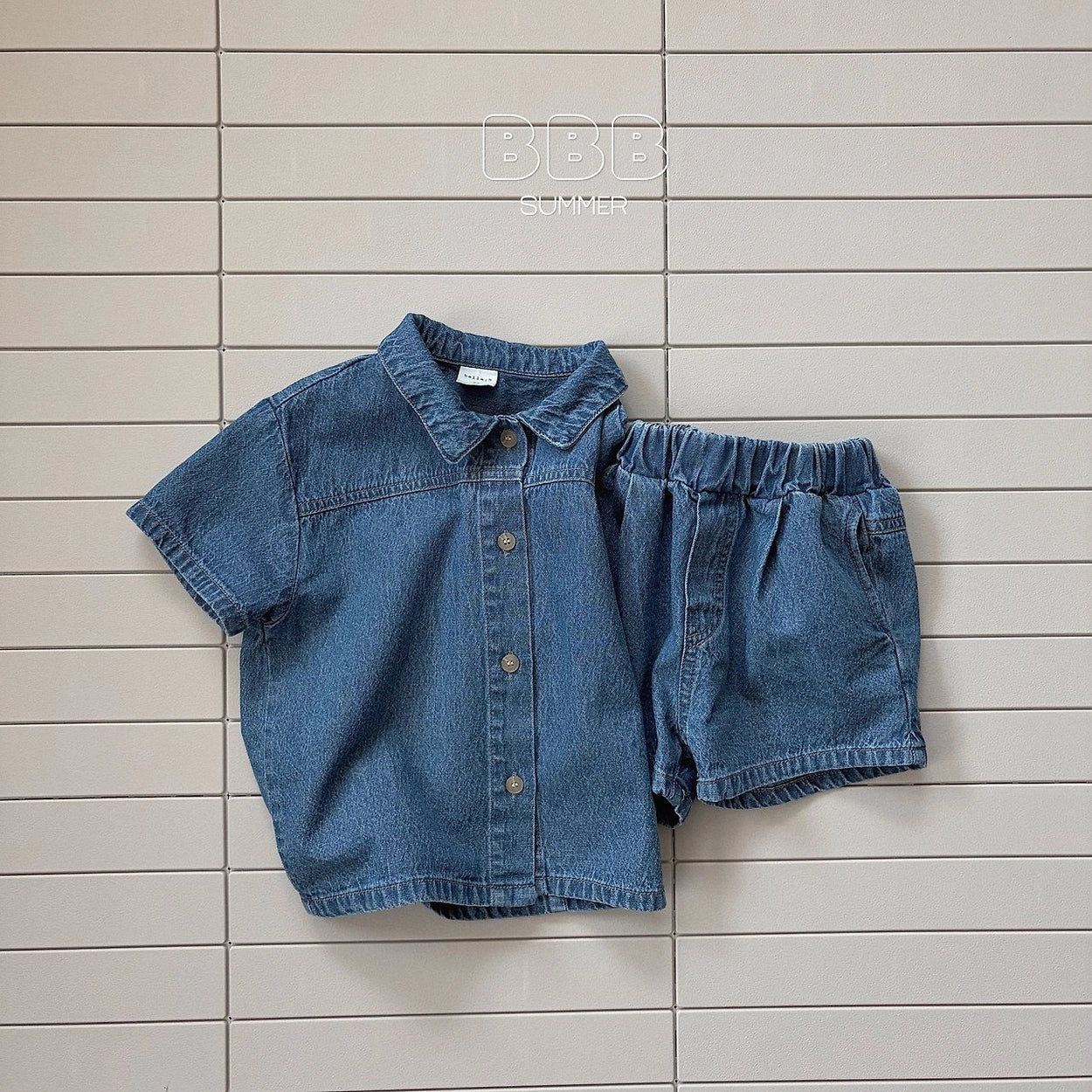 [PRE-ORDER] Together Denim Top Bottom Set