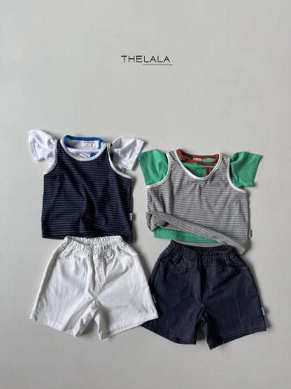 [PRE-ORDER] Boxy Stripe T-Shirts