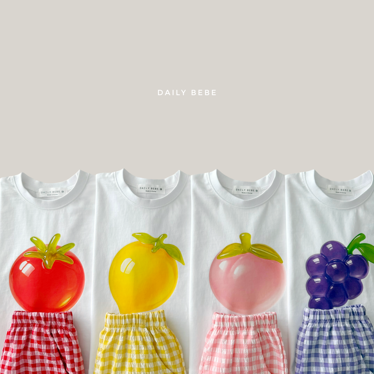 [PRE-ORDER] Fruits Jelly Top Bottom Set