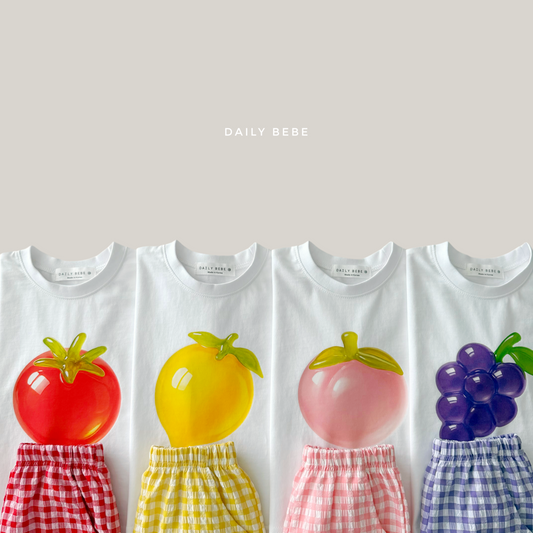 [PRE-ORDER] Fruits Jelly Top Bottom Set