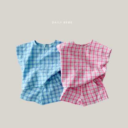 [PRE-ORDER] Check Cool Top Bottom Set