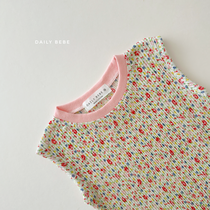 [PRE-ORDER] Color Block Pleats Top Bototm Set