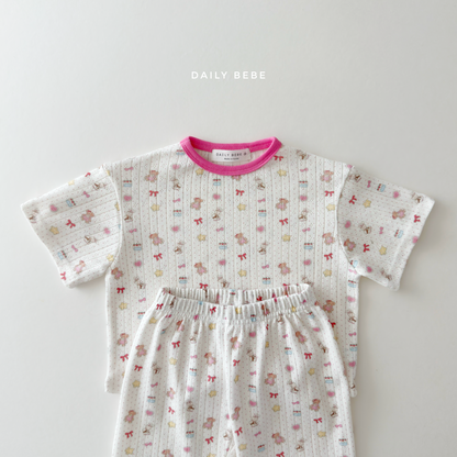 [PRE-ORDER] Summer Eyelet Home Wear Set