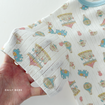 [PRE-ORDER] Summer Eyelet Home Wear Set