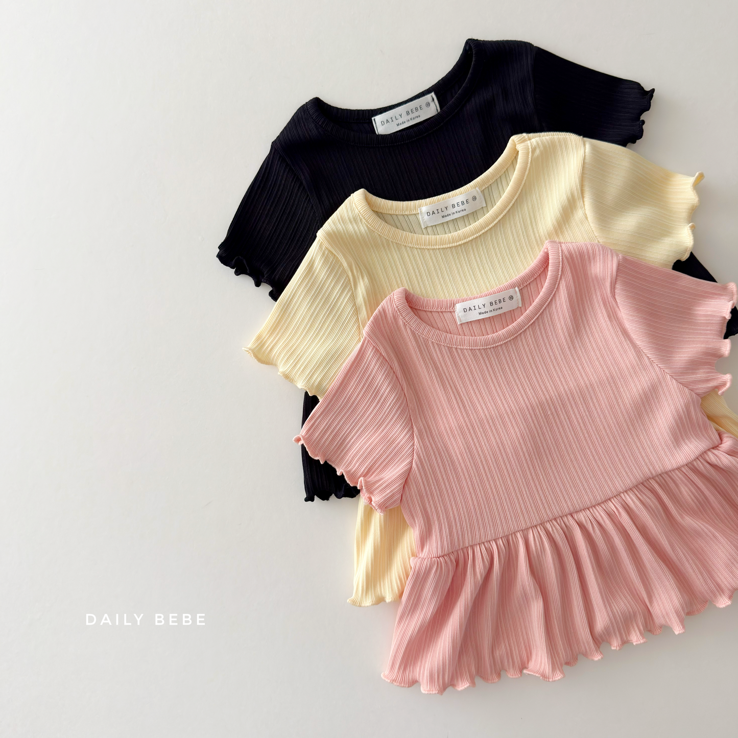 [PRE-ORDER] Frill Pleats Top Bottom Set