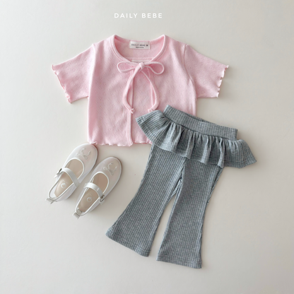 [PRE-ORDER] Eyelet Tank Top + Cardigan Set