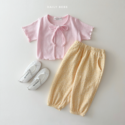 [PRE-ORDER] Eyelet Tank Top + Cardigan Set
