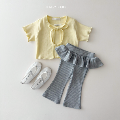 [PRE-ORDER] Eyelet Tank Top + Cardigan Set