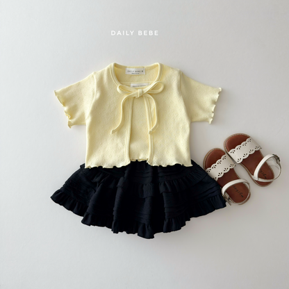 [PRE-ORDER] Eyelet Tank Top + Cardigan Set