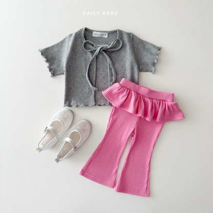 [PRE-ORDER] Eyelet Tank Top + Cardigan Set