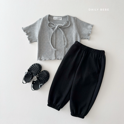 [PRE-ORDER] Eyelet Tank Top + Cardigan Set