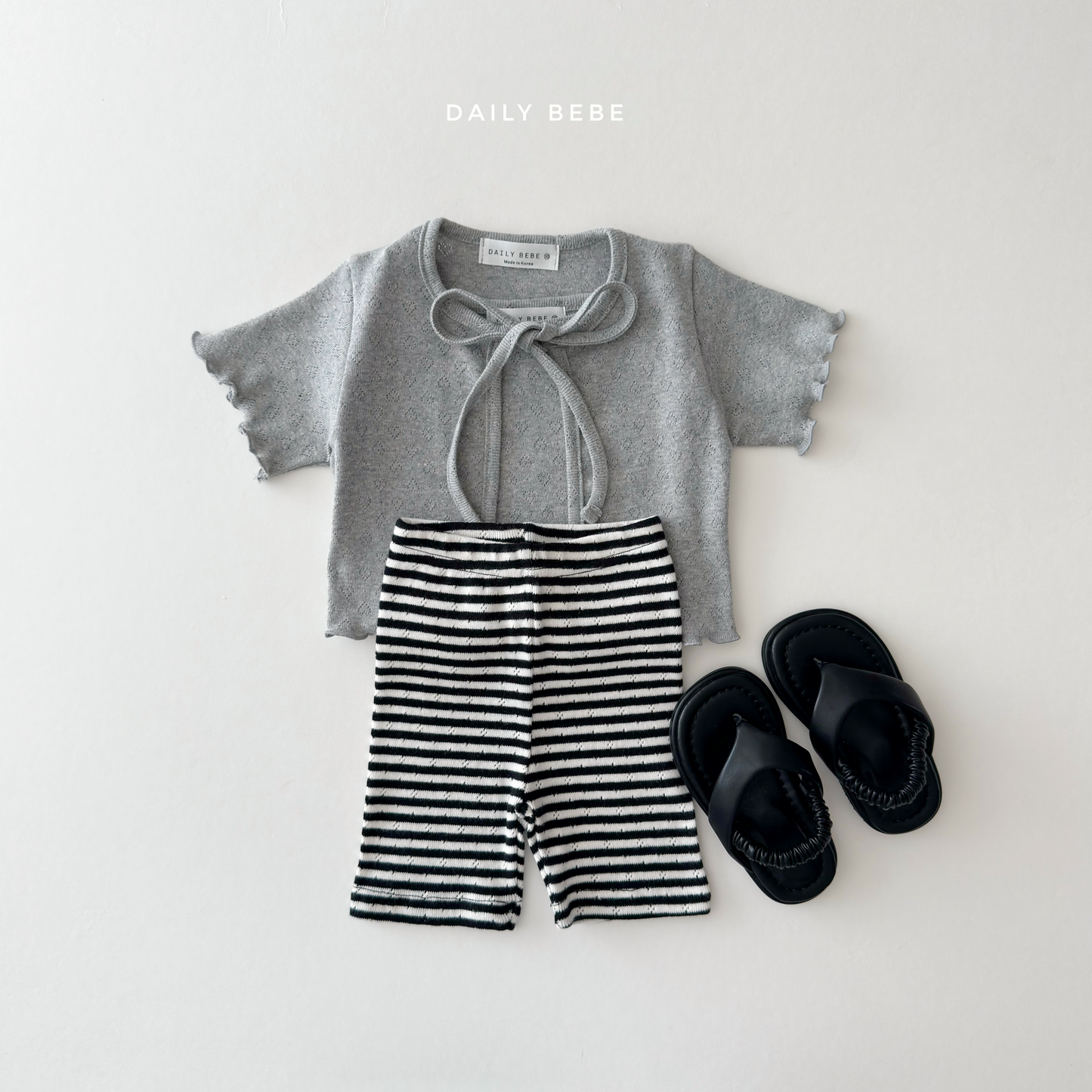 [PRE-ORDER] Eyelet Tank Top + Cardigan Set