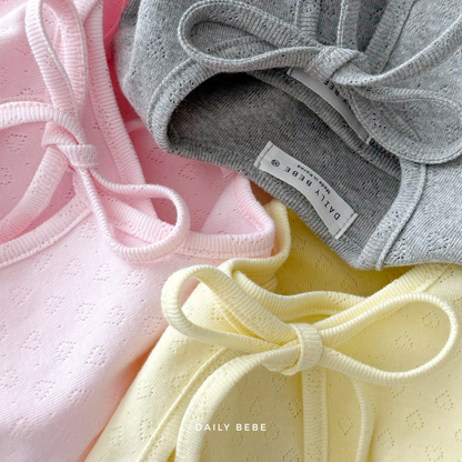[PRE-ORDER] Eyelet Tank Top + Cardigan Set