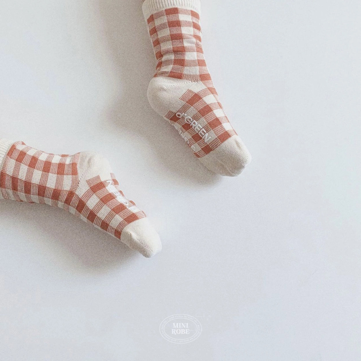 [PRE-ORDER] Natural Check Socks Set