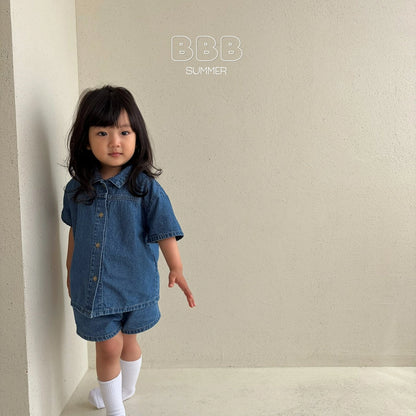 [PRE-ORDER] Together Denim Top Bottom Set