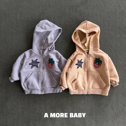 [PRE-ORDER] Strawberry Star Hoodie Jacket