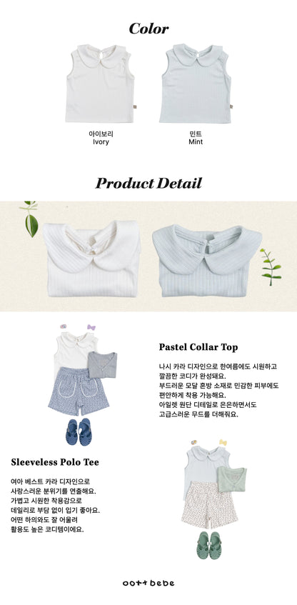 [PRE-ORDER] Pastel Collar T-Shirts