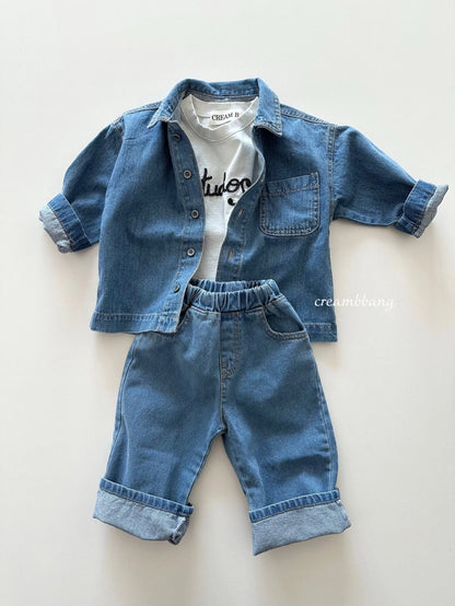 Eagles Denim Shirts [L(4-5yr)]