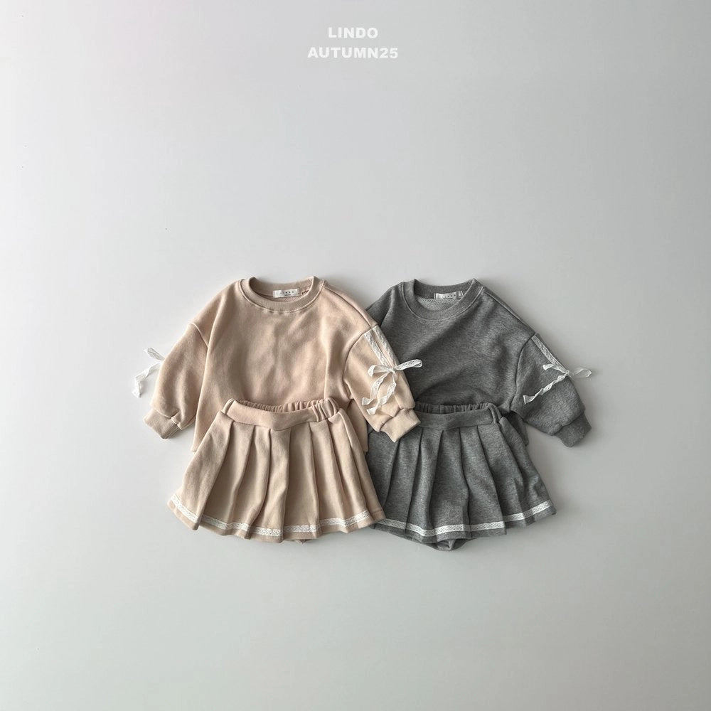 [PRE-ORDER] Lace Ribbon Top Bottom Set
