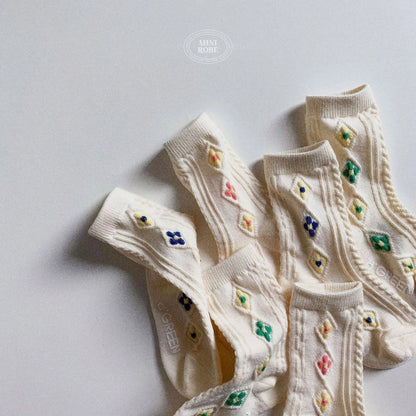 [PRE-ORDER] Flower Socks Set