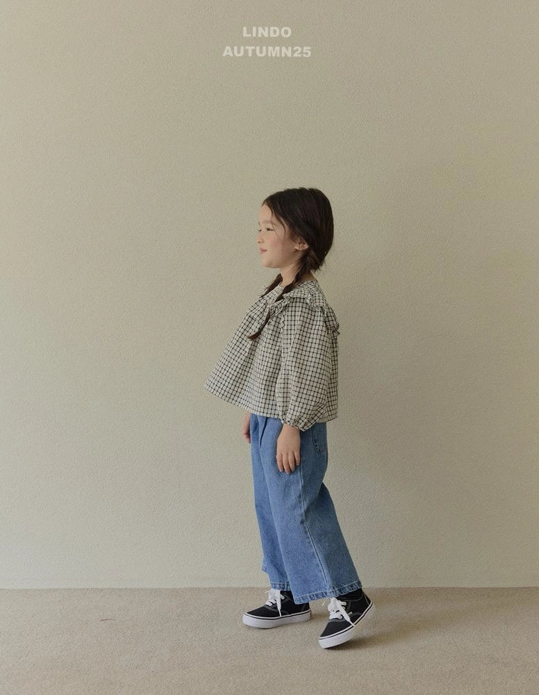 [PRE-ORDER] Ribbon Denim Pants