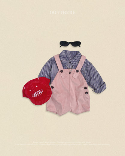 [PRE-ORDER] Cappuccino Check Shirts (Mom Couple)