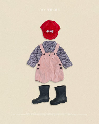 [PRE-ORDER] Cappuccino Check Shirts (Mom Couple)