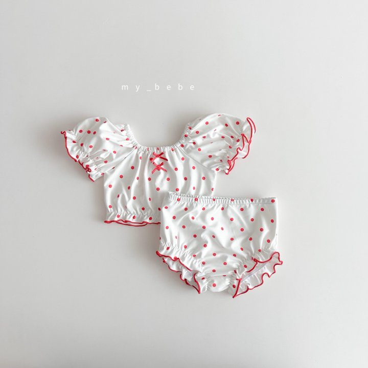 [PRE-ORDER] Frill Bikini Top Bottom Hat Set