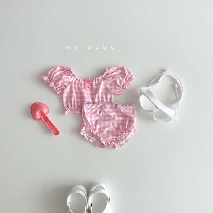 [PRE-ORDER] Frill Bikini Top Bottom Hat Set
