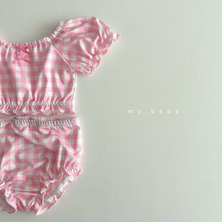 [PRE-ORDER] Frill Bikini Top Bottom Hat Set
