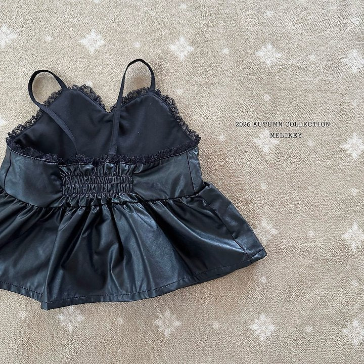 [PRE-ORDER] Faux Leather Bustier
