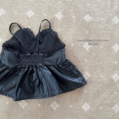 [PRE-ORDER] Faux Leather Bustier