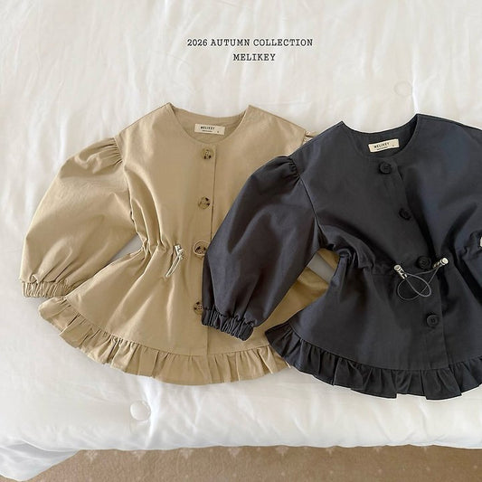 [PRE-ORDER] Momo Frill Trench Coat