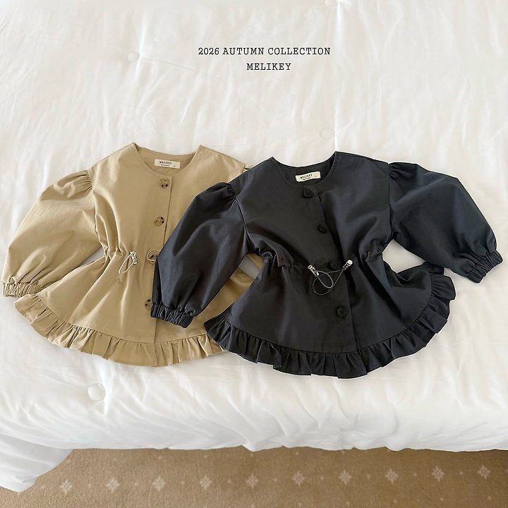 [PRE-ORDER] Momo Frill Trench Coat