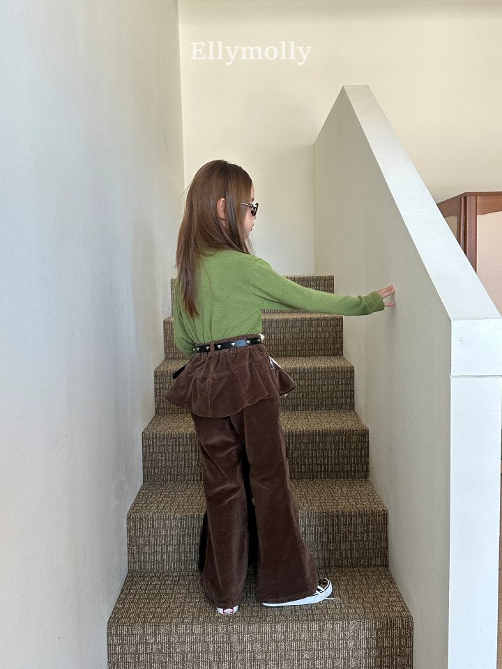 [PRE-ORDER] Sally Peach Boot-Cut Pants