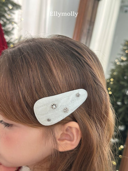 [PRE-ORDER] Knit Pearl Hair Clips Set