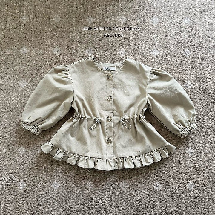 [PRE-ORDER] Momo Frill Trench Coat