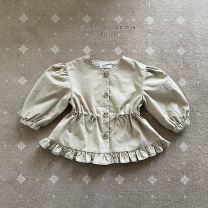 [PRE-ORDER] Momo Frill Trench Coat