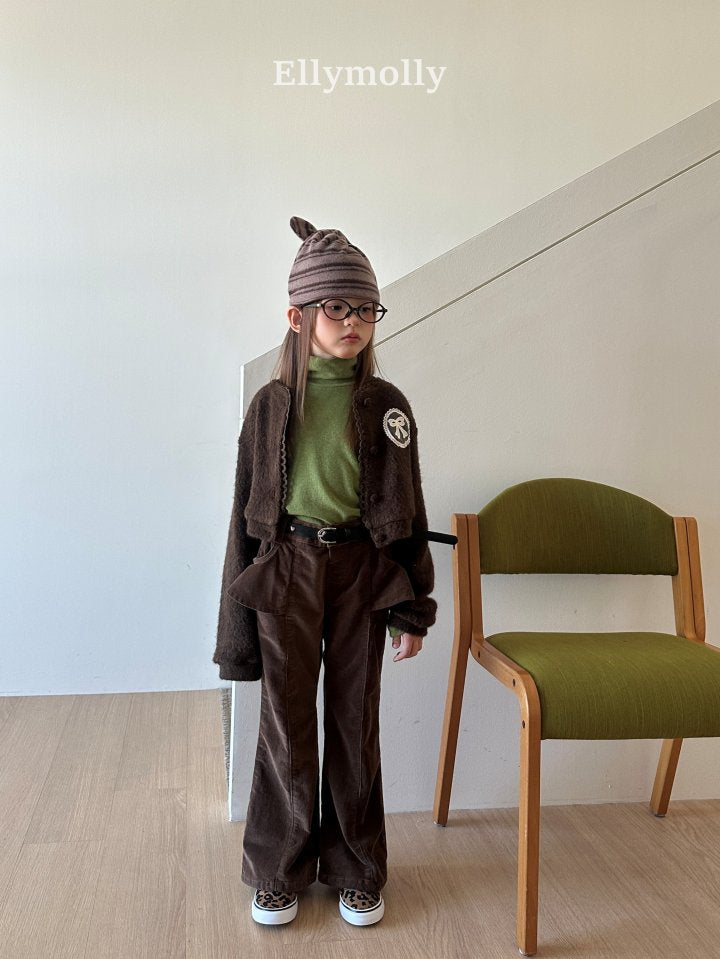 [PRE-ORDER] Sally Peach Boot-Cut Pants