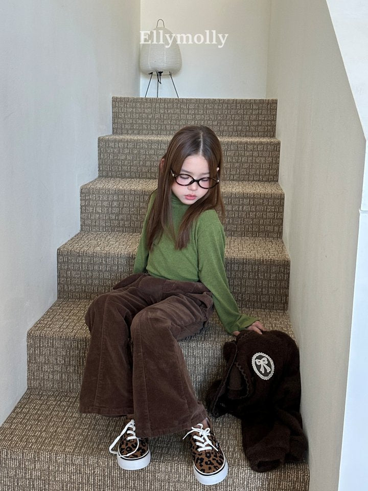 [PRE-ORDER] Sally Peach Boot-Cut Pants