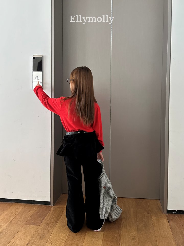 [PRE-ORDER] Sally Peach Boot-Cut Pants