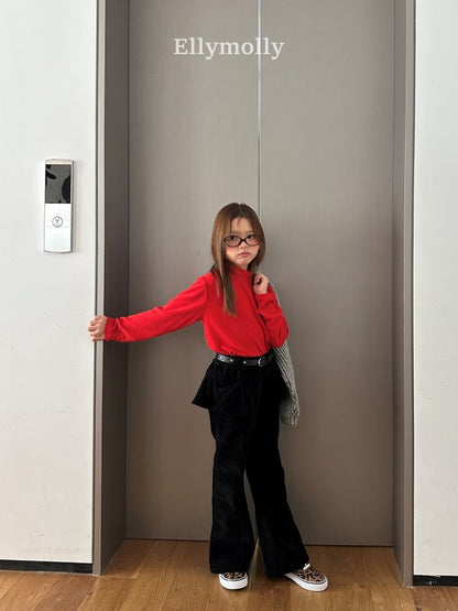 [PRE-ORDER] Sally Peach Boot-Cut Pants