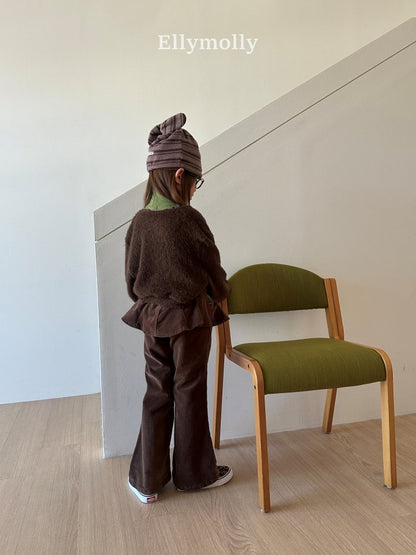 [PRE-ORDER] Sally Peach Boot-Cut Pants