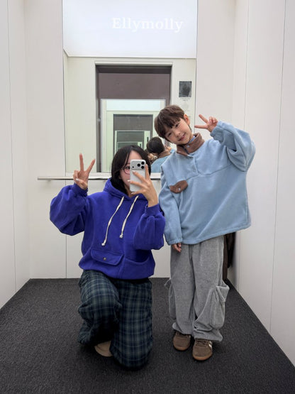 [PRE-ORDER] Teddy Fur Check Pants