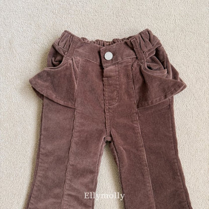 [PRE-ORDER] Sally Peach Boot-Cut Pants