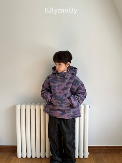 [PRE-ORDER] Camo Padded Hoodie Sweatshirts