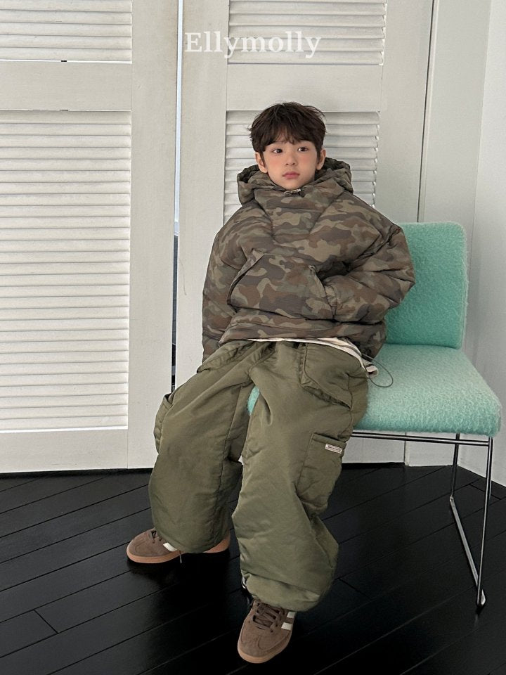 [PRE-ORDER] Camo Padded Hoodie Sweatshirts