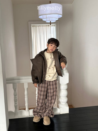 [PRE-ORDER] Teddy Fur Check Pants