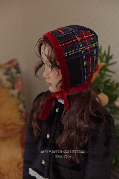 [PRE-ORDER] Christmas Check Bonnet